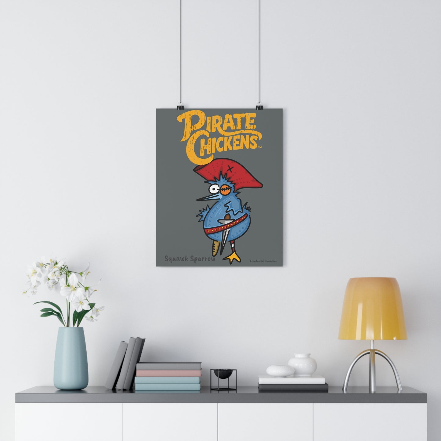 Copy of Wishbone - Pirate Chicken Poster