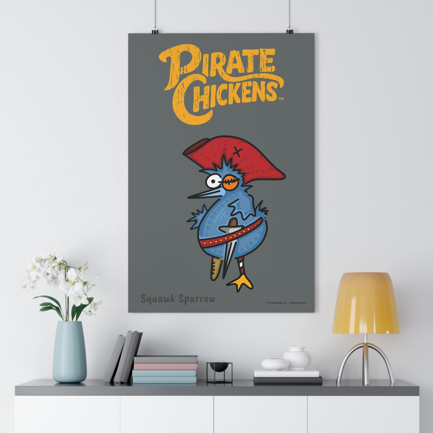 Copy of Wishbone - Pirate Chicken Poster