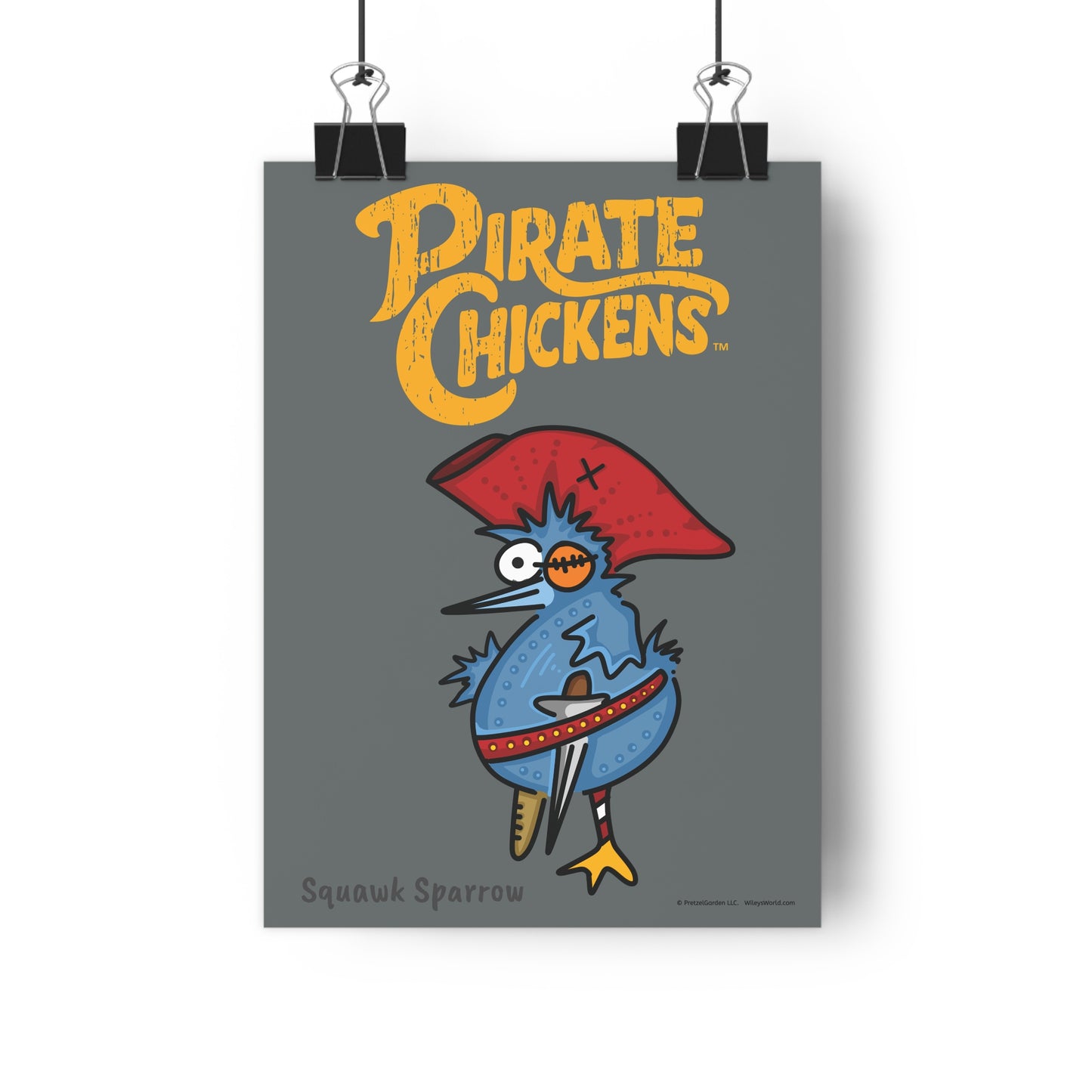 Copy of Wishbone - Pirate Chicken Poster