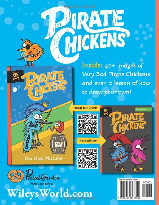 Pirate Chickens: Coloring Book