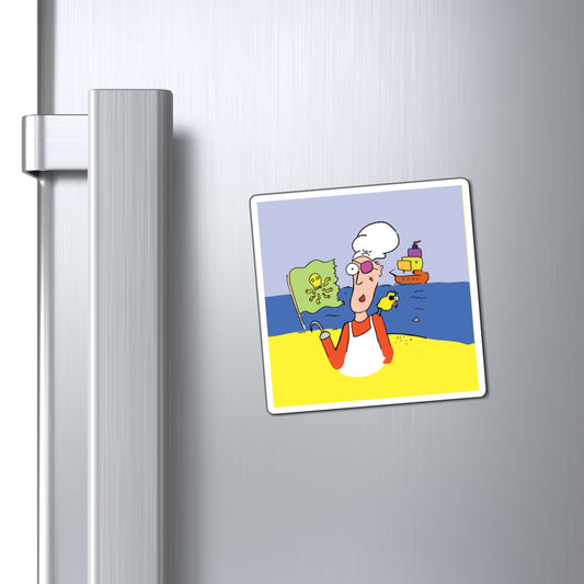 Captain Wiley Hook - Magnet