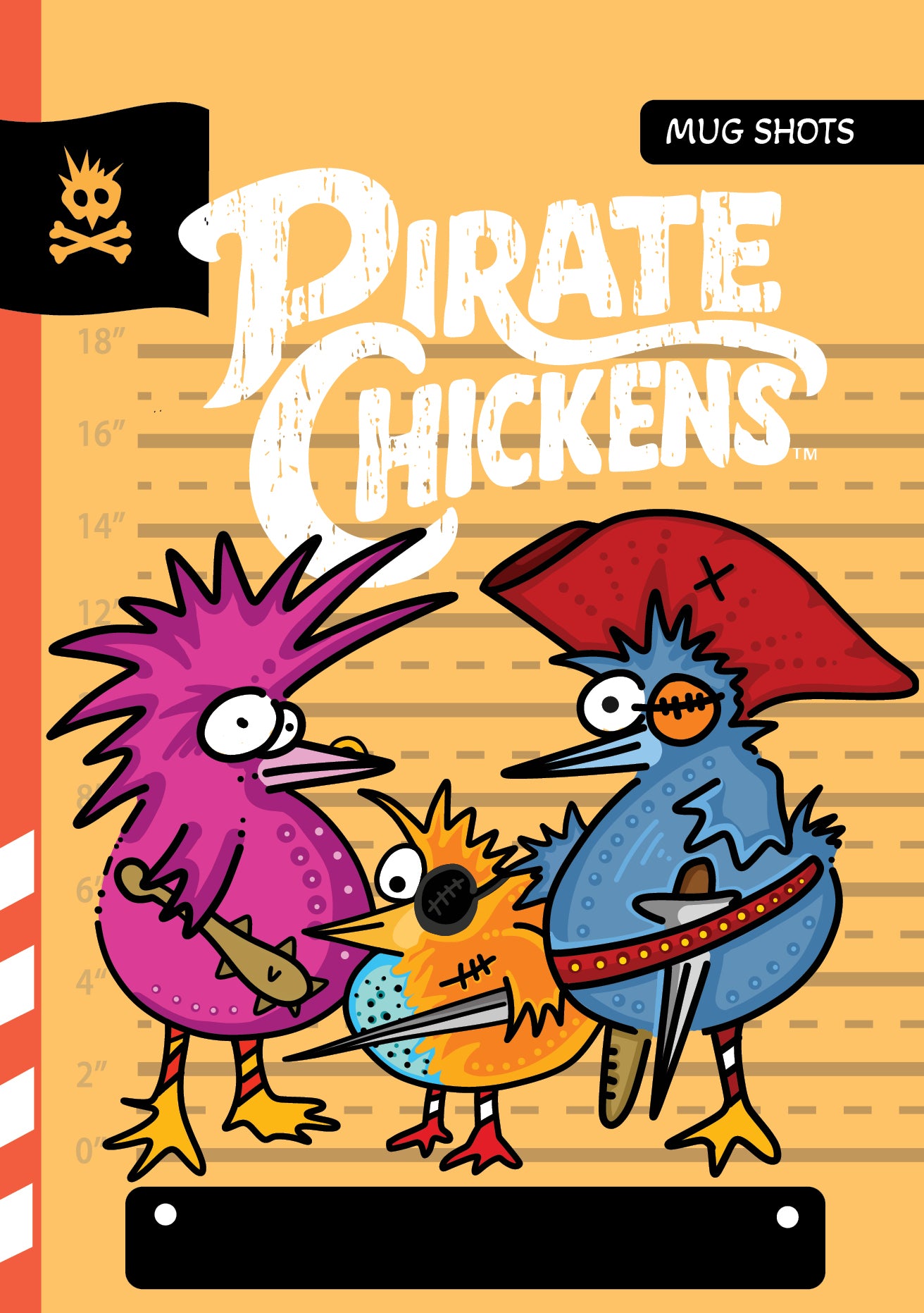 Pirate Chickens - Mug Shots