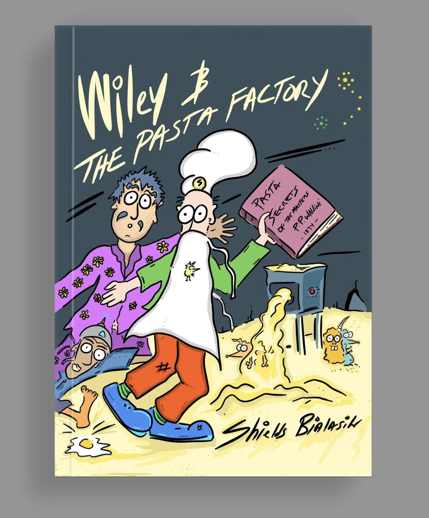Wiley & The Pasta Factory - BOOK 1 - Original Sketch
