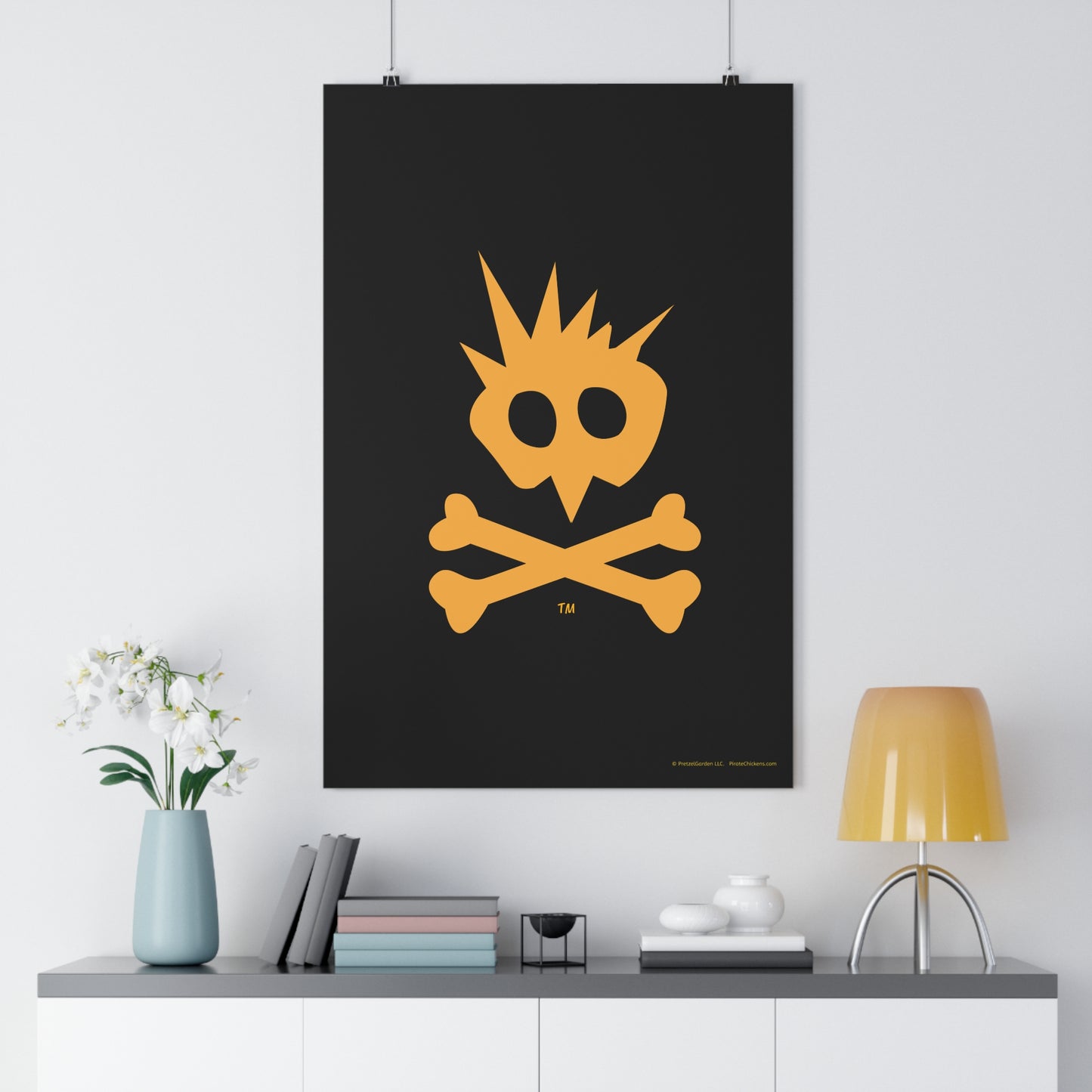 Pirate Chickens - Skull & Bones - MEMBERS ONLY