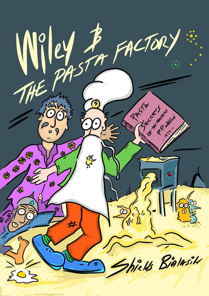 Wiley & The Pasta Factory - BOOK 1 - Original Sketch