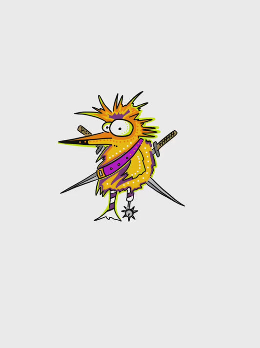 Pirate Chicken Socket - Original Sketch 1/1