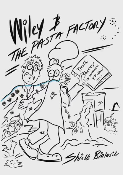 Wiley & The Pasta Factory - BOOK 1 - Original Sketch